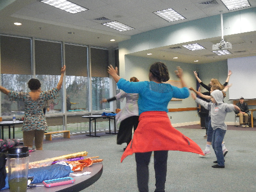 Major Hillard Library Rehearsal